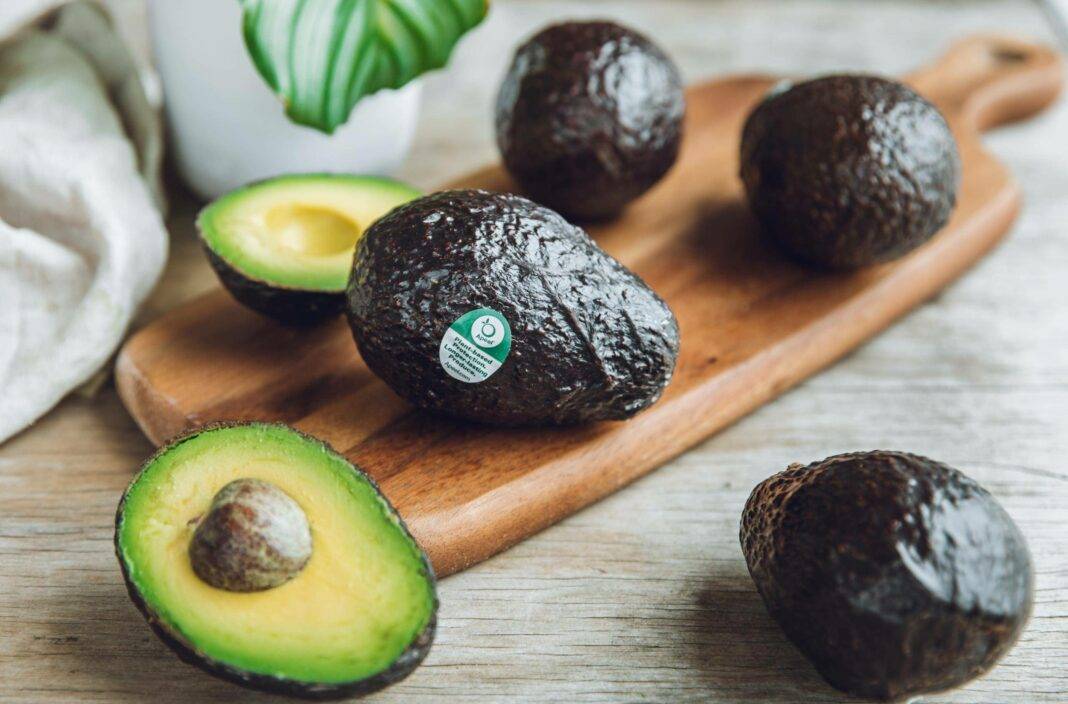 Apeel's edible coating on avocados.